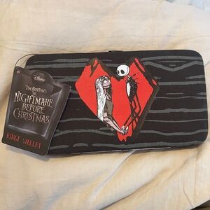 Disney Nightmare Before Christmas Striped Wallet